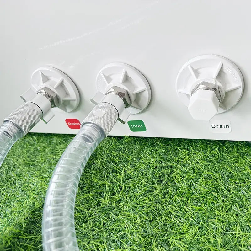 Rectangular Cold Plunge Tub Soaking Bathtub Acrylic Freestanding Ice Bath Tub Anyi Health