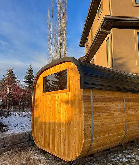 8'XI0' CEDAR CUBIC SAUNA(8-10 ADULTS) HELIUS