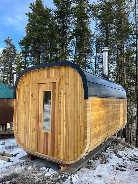 8'XI0' CEDAR CUBIC SAUNA(8-10 ADULTS) HELIUS