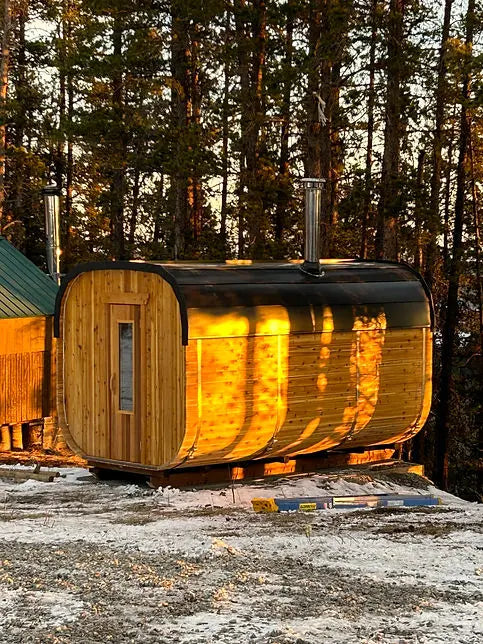 8'XI0' CEDAR CUBIC SAUNA(8-10 ADULTS) HELIUS