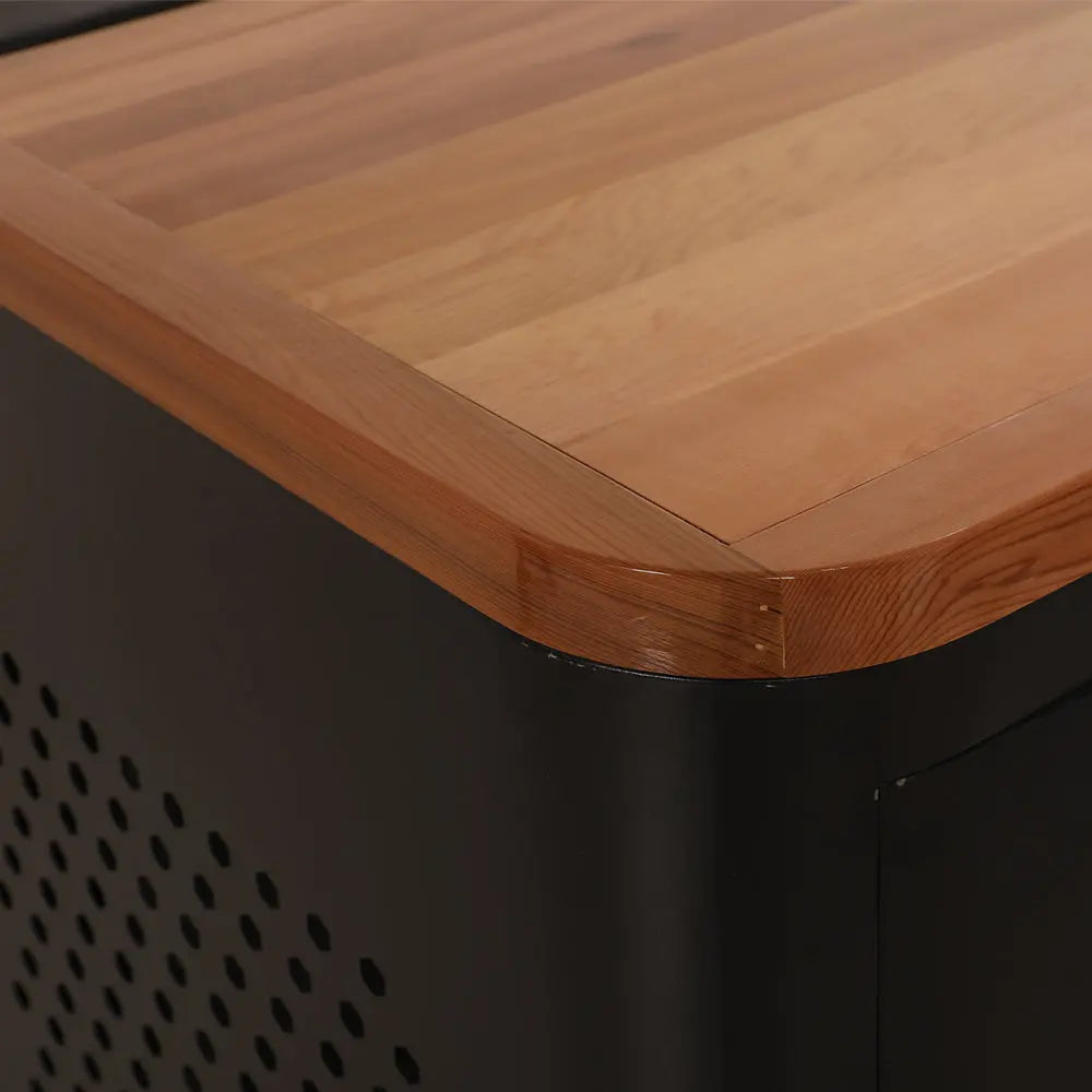 Black Rectangular Ice Tub HELIUS