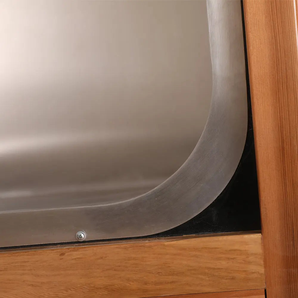 Black Rectangular Ice Tub HELIUS