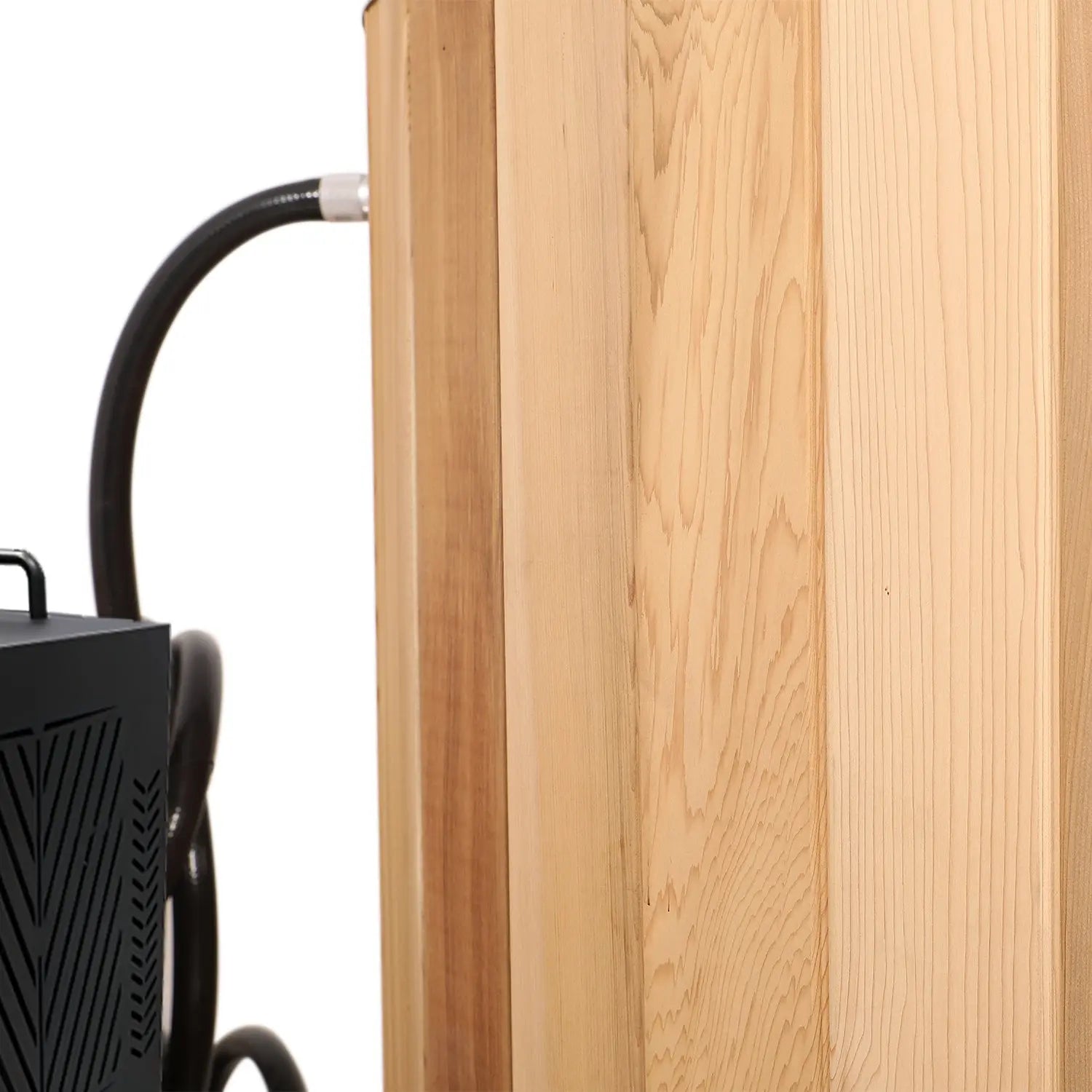 Round Red Cedar Cold Plunge Tub, Cold Plunge Barrel for Human Cryotherapy, Spa & Muscle Recovery – Natural Wood Wellness Design HELIUS