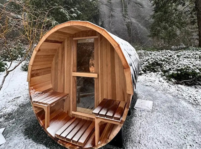 Customized Barrel Sauna HELIUS