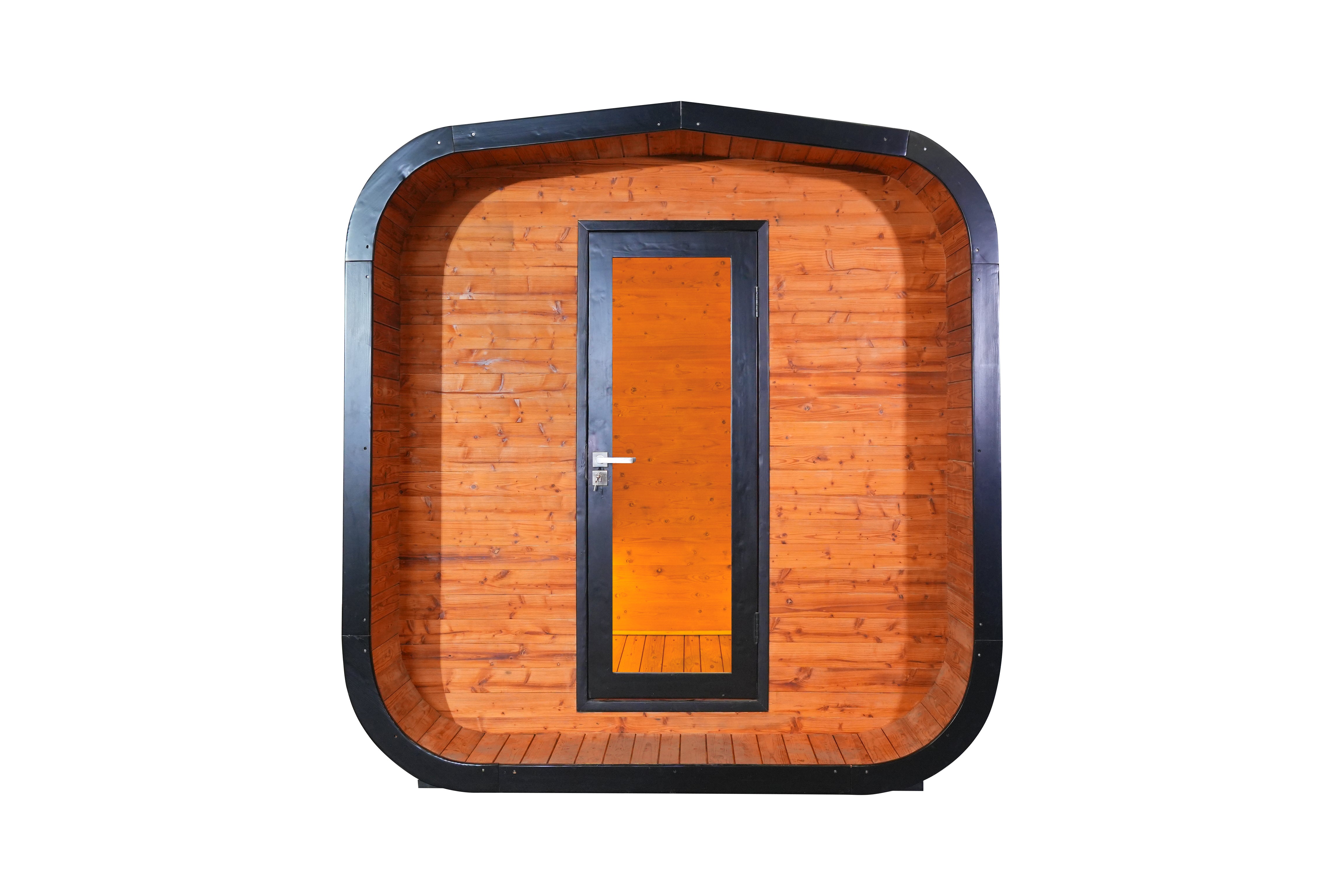 6 - Person Square Traditional Steam Sauna: A Haven of Relaxation and Wellness
