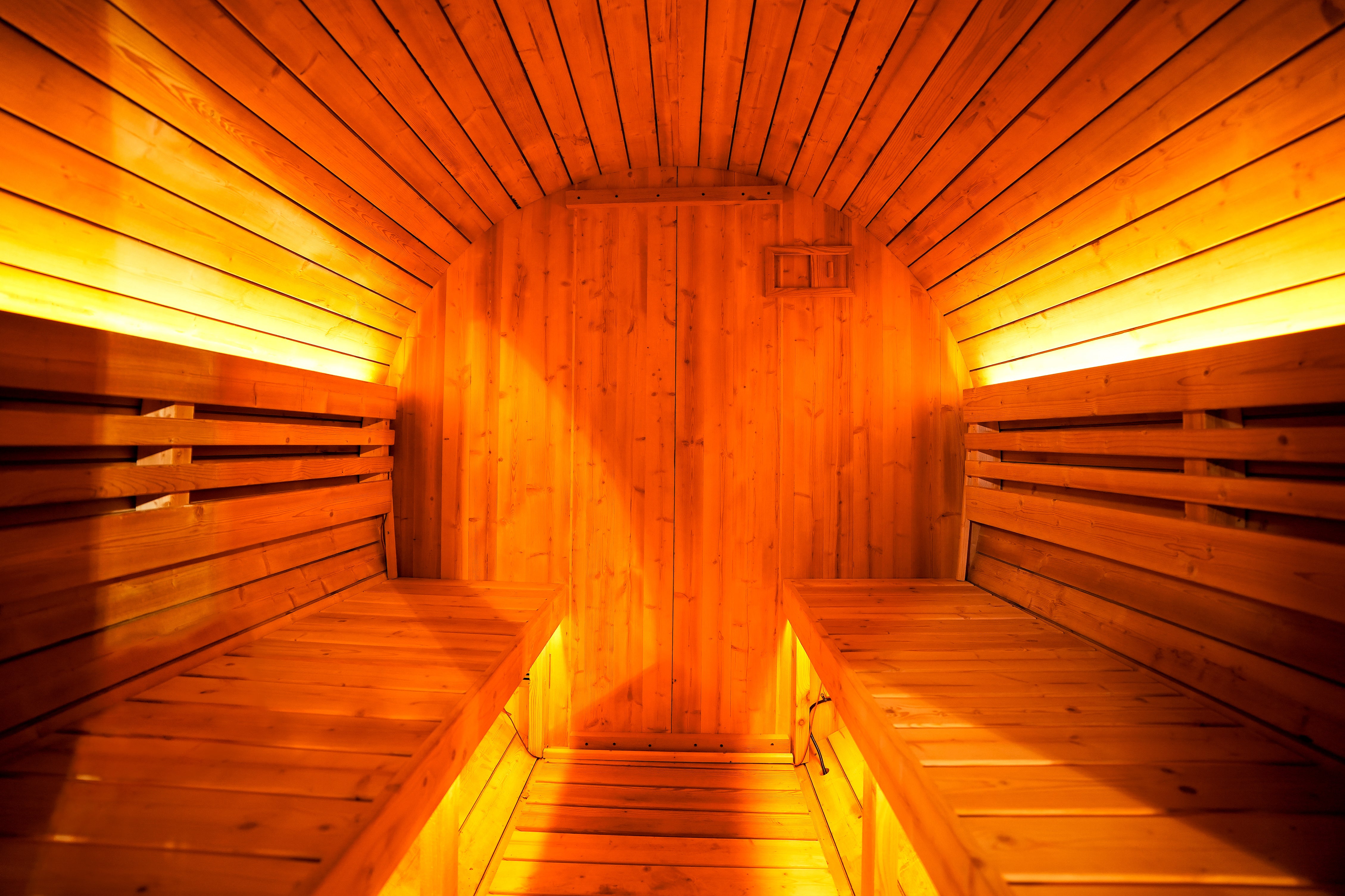 4 - Person Black Traditional Barrel Steam Sauna: Share Timeless Relaxation & Wellness