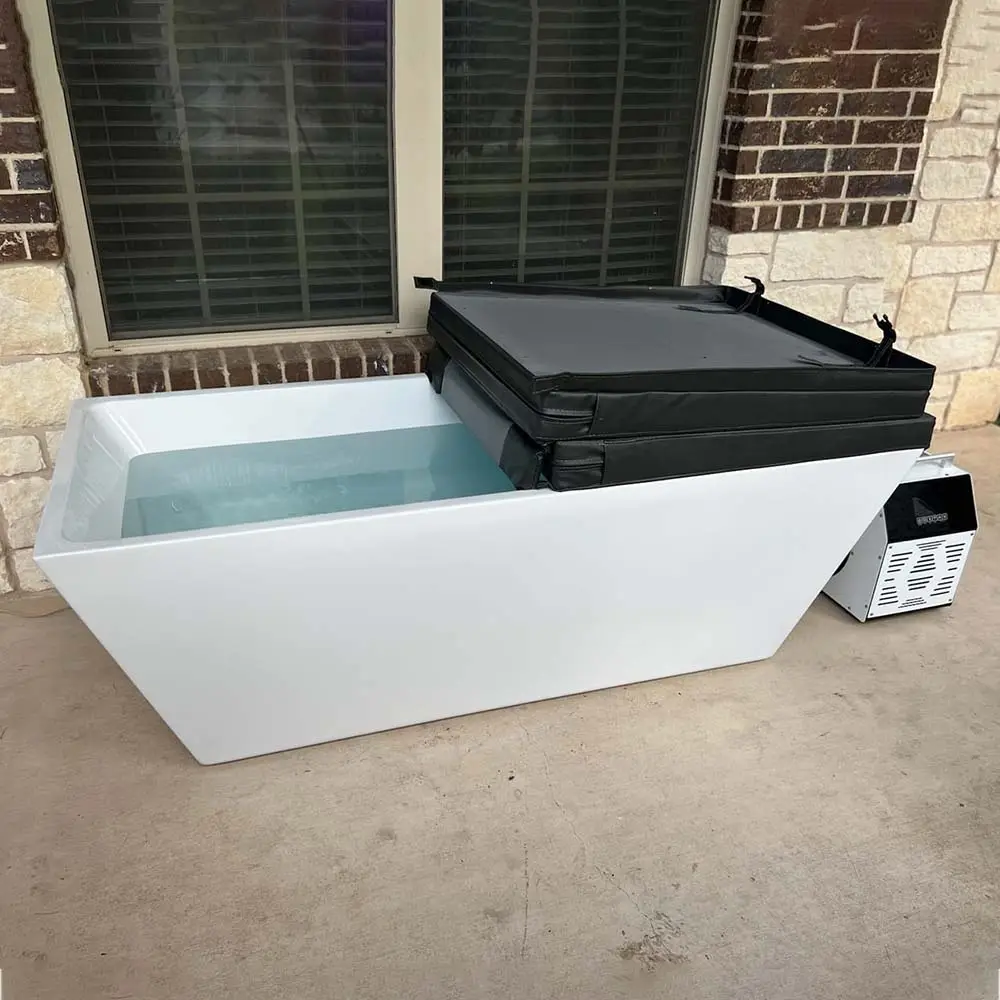 Ice Bath Therapy Acrylic Cold Plunge With LED Light