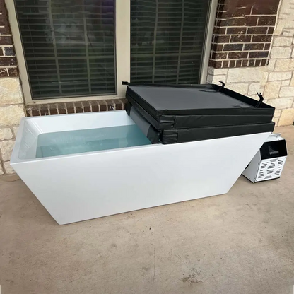Ice Bath Therapy Acrylic Cold Plunge With LED Light