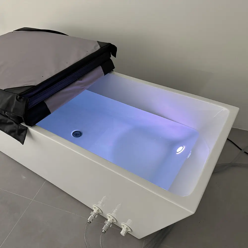 Ice Bath Therapy Acrylic Cold Plunge With LED Light