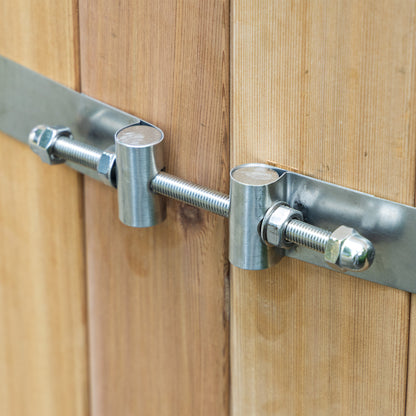 Wood - Fired Hot Tub with Stainless Steel Liner, Built - in Stove and Red Cedar Shell