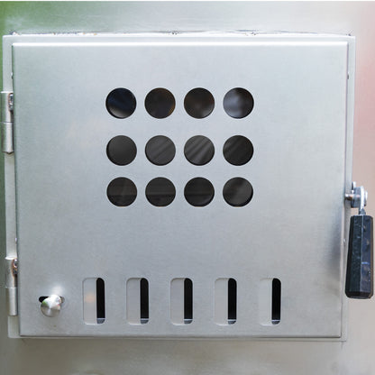 Wood - Fired Hot Tub with Stainless Steel Liner, Built - in Stove and Red Cedar Shell