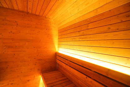 6 - Person Square Traditional Steam Sauna: A Haven of Relaxation and Wellness