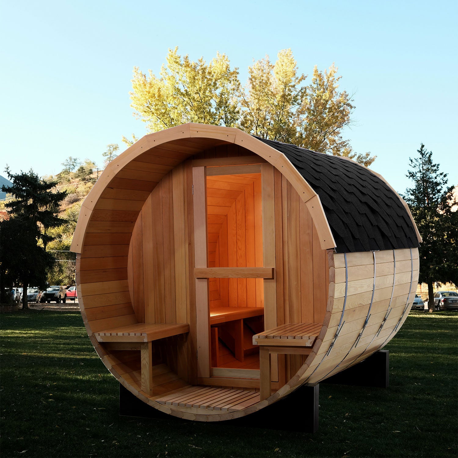 6-Person Hemlock Traditional Steam Sauna