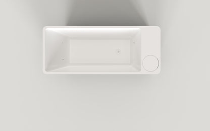 Acrylic Ice Bath Tub with Built-In Ice Machine – All-in-One Cold Plunge Spa System for Athlete Recovery, Hydrotherapy & Home Gym, Modern Sleek Cooling Design