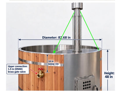 Payment link for customized hot tub.