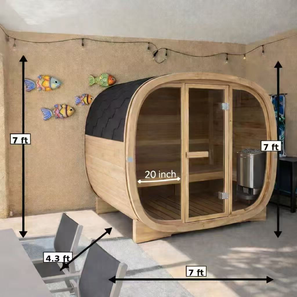 Payment link for deposit of customized sauna