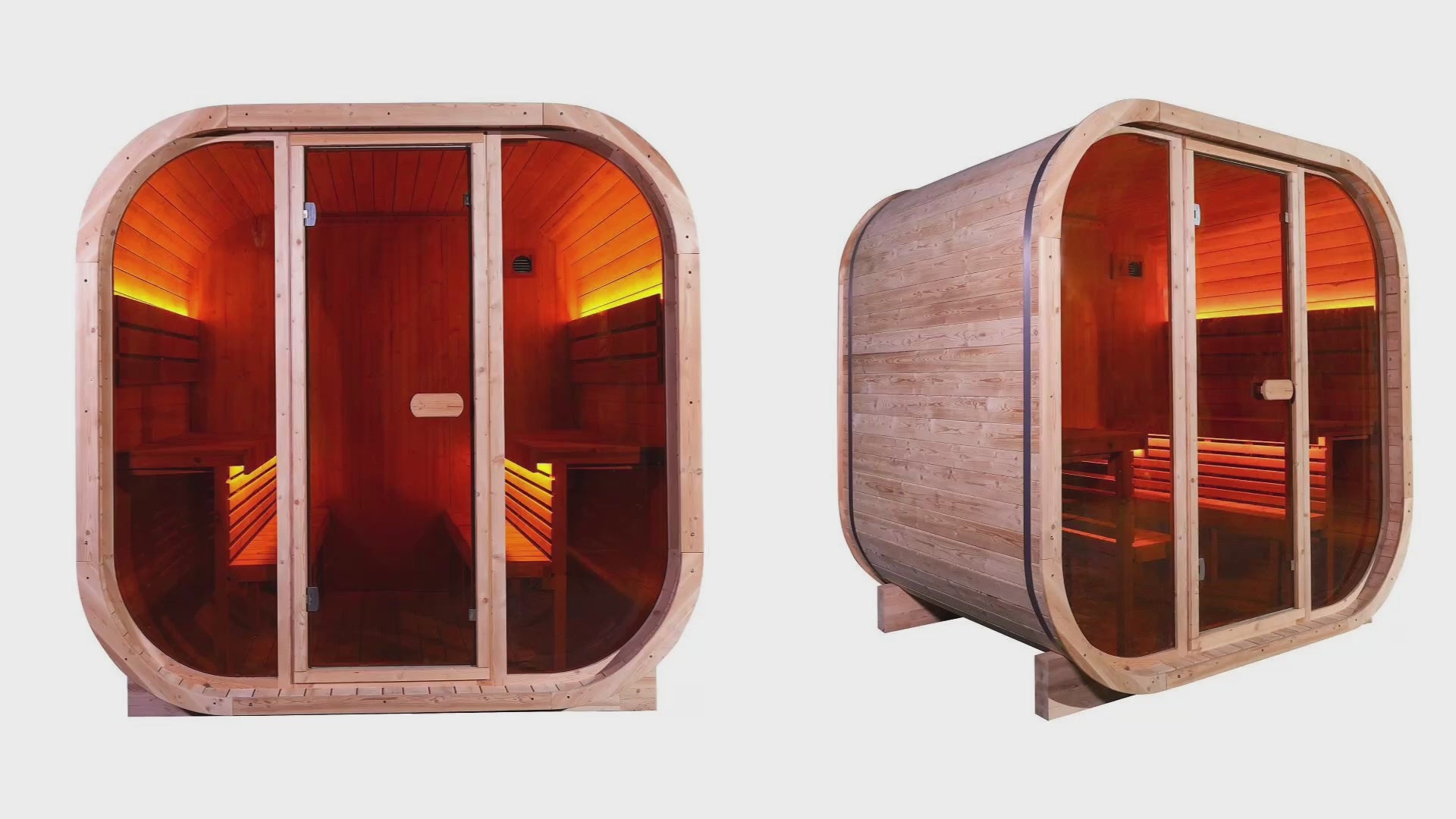 4 - Person Traditional Steam Sauna: Enjoy Shared Relaxation and Wellness